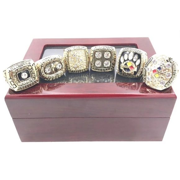 Other - Pittsburgh Steelers Champ Ring Set Fan Edition